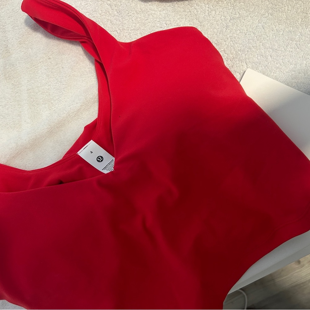 Lululemon Align Tank in Red